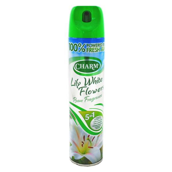 Charm Airfresh Lily White Flowers SINGLE